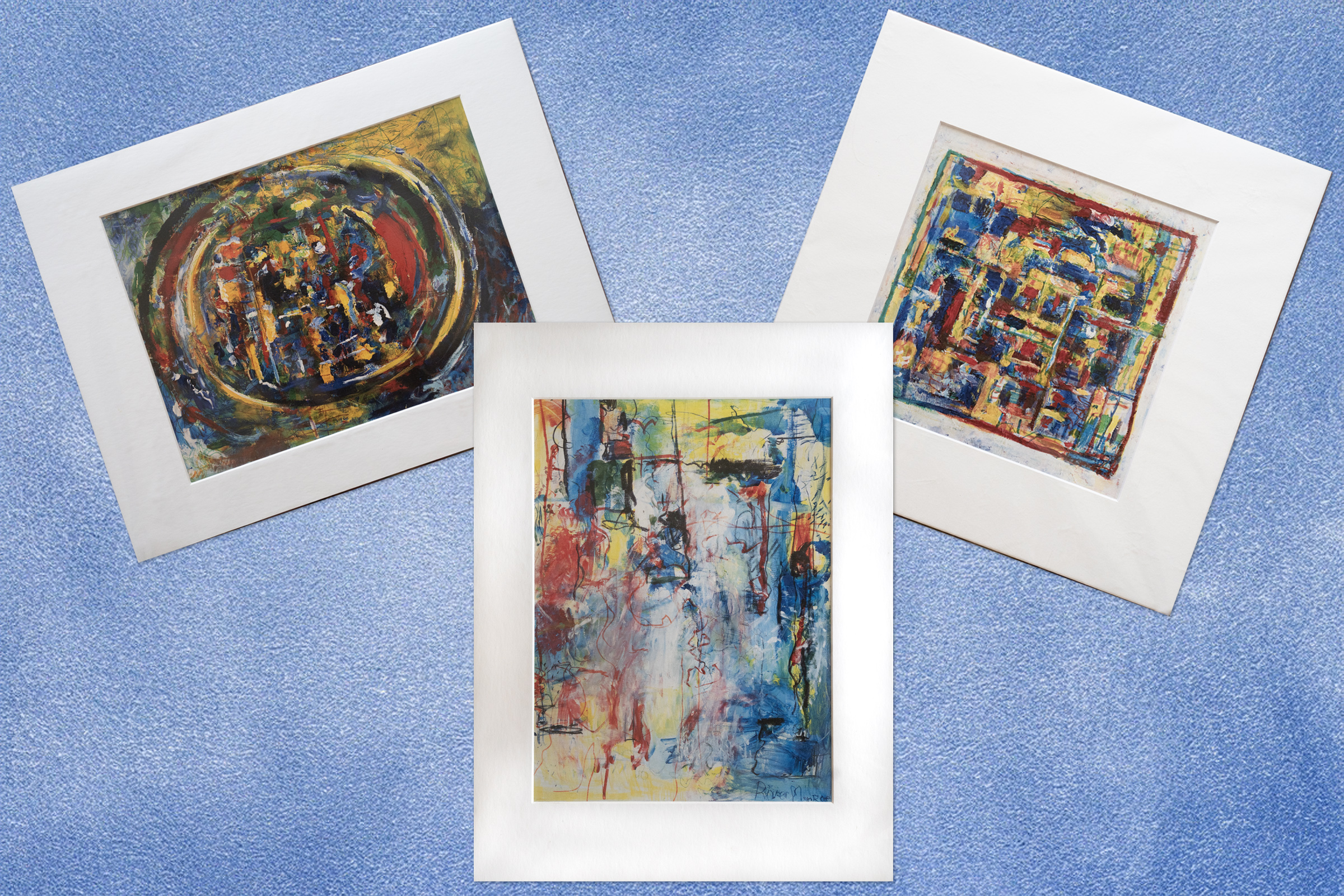 Home Matted Art Print