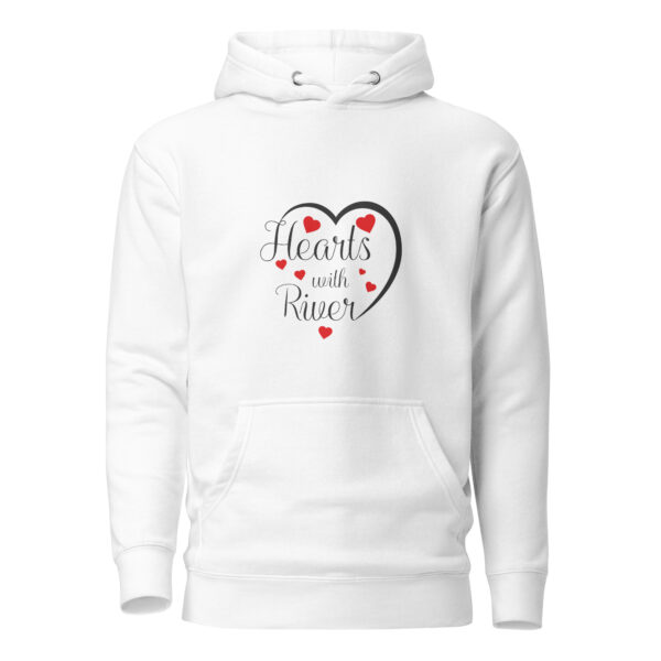 Hearts With River Logo - Unisex Hoodie