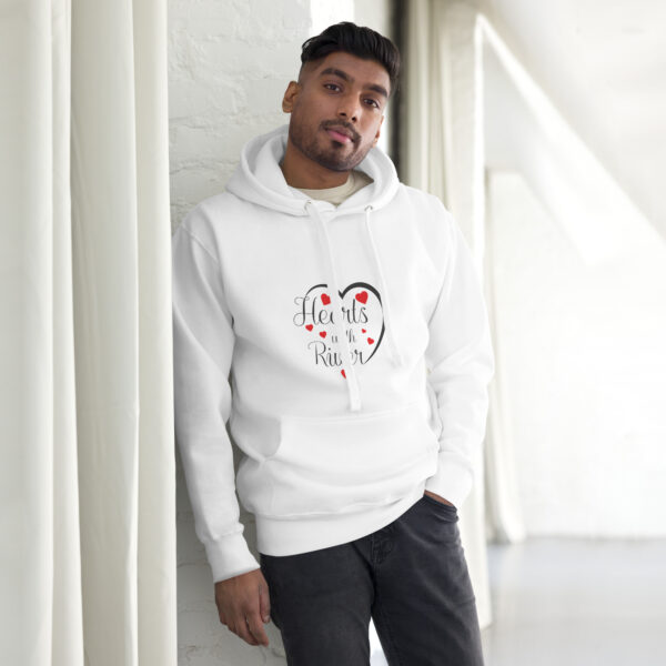 Hearts With River Logo - Unisex Hoodie