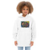 kids-fleece-hoodie-white-front-696a627131631.jpg Rebirth - Kids fleece hoodie