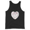mens-staple-tank-top-black-front-6966b85030493.jpg Hearts With River Logo - Men's Tank Top