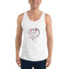 mens-staple-tank-top-white-front-6966b85031f23.jpg Hearts With River Logo - Men's Tank Top