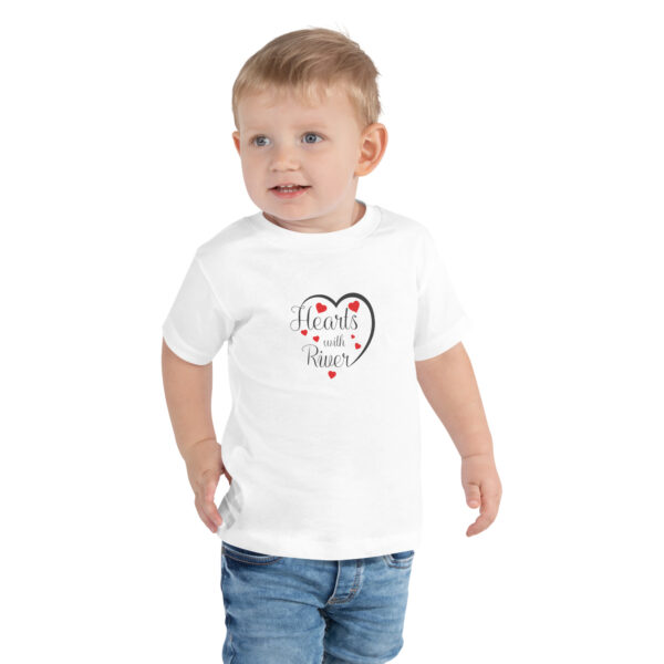 toddler-staple-tee-white-front-696975ca81ff7.jpg Hearts With River Logo - Toddler Short Sleeve Tee