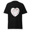 unisex-classic-tee-black-front-6966c3ae48b28.jpg Hearts With River Logo - Unisex Classic T-shirt