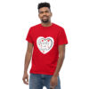 unisex-classic-tee-red-front-2-6966c3ae4dc57.jpg Hearts With River Logo - Unisex Classic T-shirt