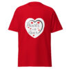 unisex-classic-tee-red-front-6966c3ae4bed9.jpg Hearts With River Logo - Unisex Classic T-shirt