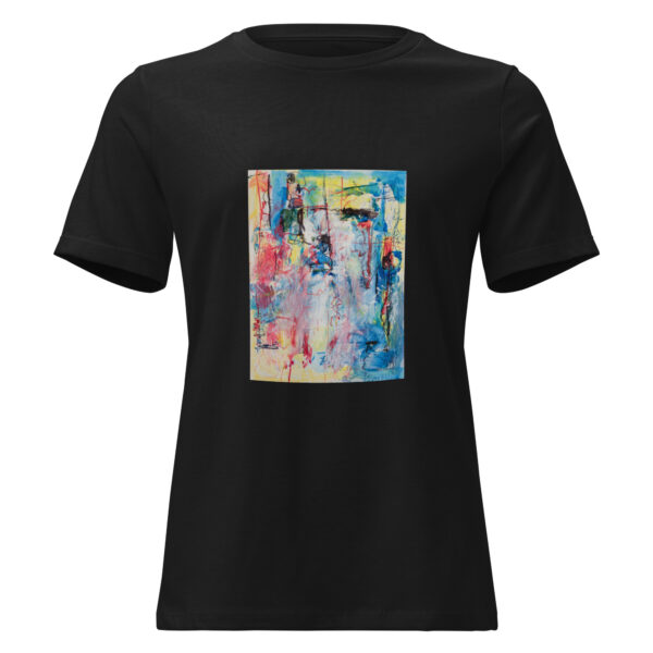 womens-relaxed-t-shirt-black-front-6966a47666e9e.jpg My Story - Women's Relaxed T-Shirt