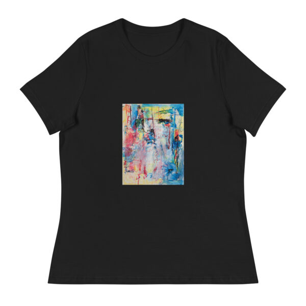 womens-relaxed-t-shirt-black-front-6966a47668d11.jpg My Story - Women's Relaxed T-Shirt