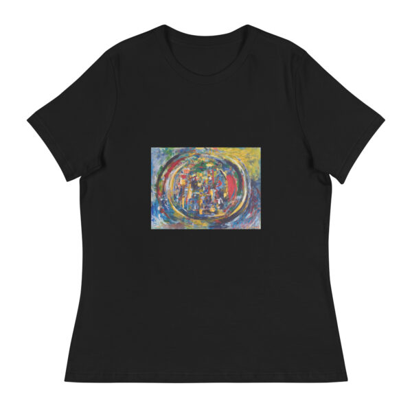 womens-relaxed-t-shirt-black-front-6966a56589e41.jpg Rebirth - Women's Relaxed T-Shirt