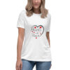 womens-relaxed-t-shirt-white-front-6966afdf061dc.jpg Hearts With River Logo - Women's Relaxed T-Shirt