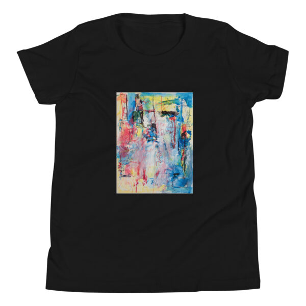 youth-staple-tee-black-front-696a5a3f4ccfc.jpg My Story - Youth Short Sleeve T-Shirt