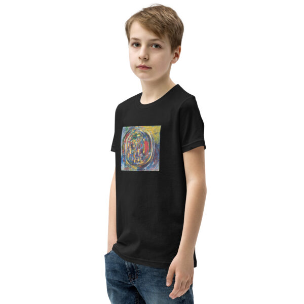 youth-staple-tee-black-left-front-696a6131d48d6.jpg Rebirth - Youth Short Sleeve T-Shirt