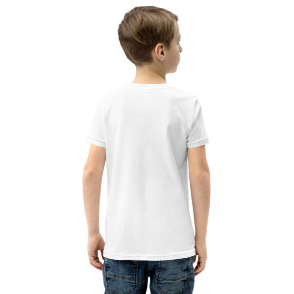 youth-staple-tee-white-back-696a5a3f4df86.jpg My Story - Youth Short Sleeve T-Shirt