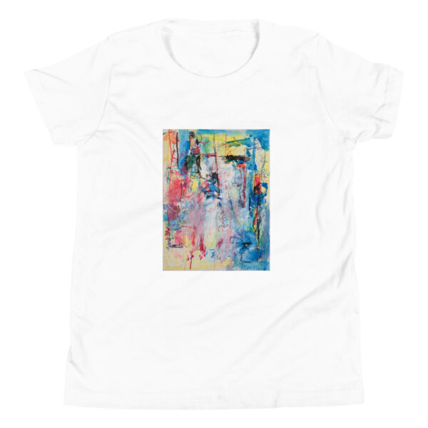 youth-staple-tee-white-front-696a5a3f4c8ee.jpg My Story - Youth Short Sleeve T-Shirt