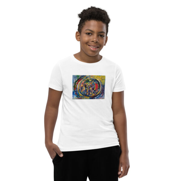youth-staple-tee-white-front-696a6131d26e7.jpg Rebirth - Youth Short Sleeve T-Shirt