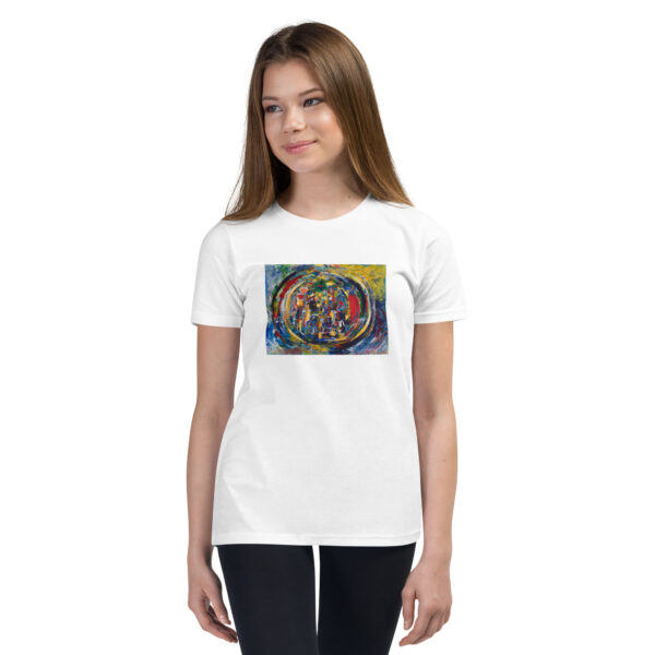 youth-staple-tee-white-front-696a6131d2e13.jpg Rebirth - Youth Short Sleeve T-Shirt