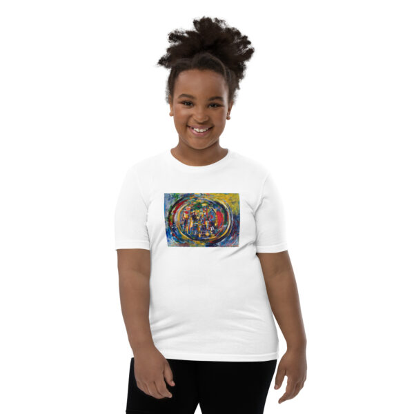 youth-staple-tee-white-front-696a6131d33bd.jpg Rebirth - Youth Short Sleeve T-Shirt