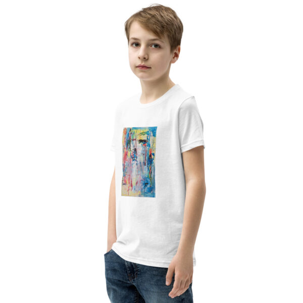 youth-staple-tee-white-left-front-696a5a3f4db4b.jpg My Story - Youth Short Sleeve T-Shirt