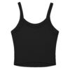 womens-micro-rib-tank-top-solid-black-blend-back-6983ced30e134.jpg Hearts With River Logo - Women’s micro-rib tank top
