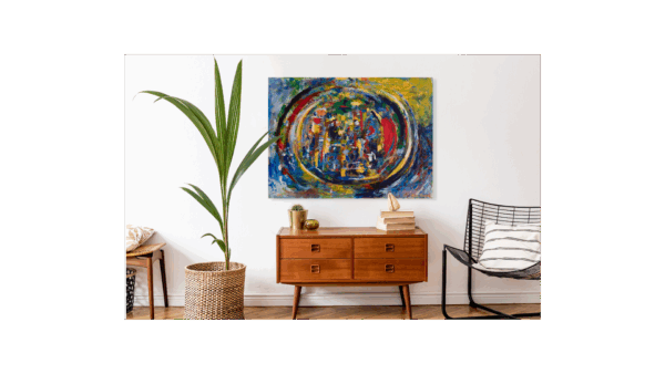 Sans titre-1 Rebirth – 48×36 Canvas Print