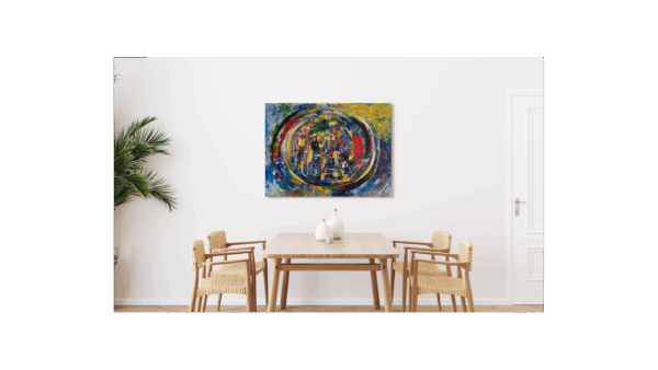 Sans titre-2 Rebirth – 48×36 Canvas Print